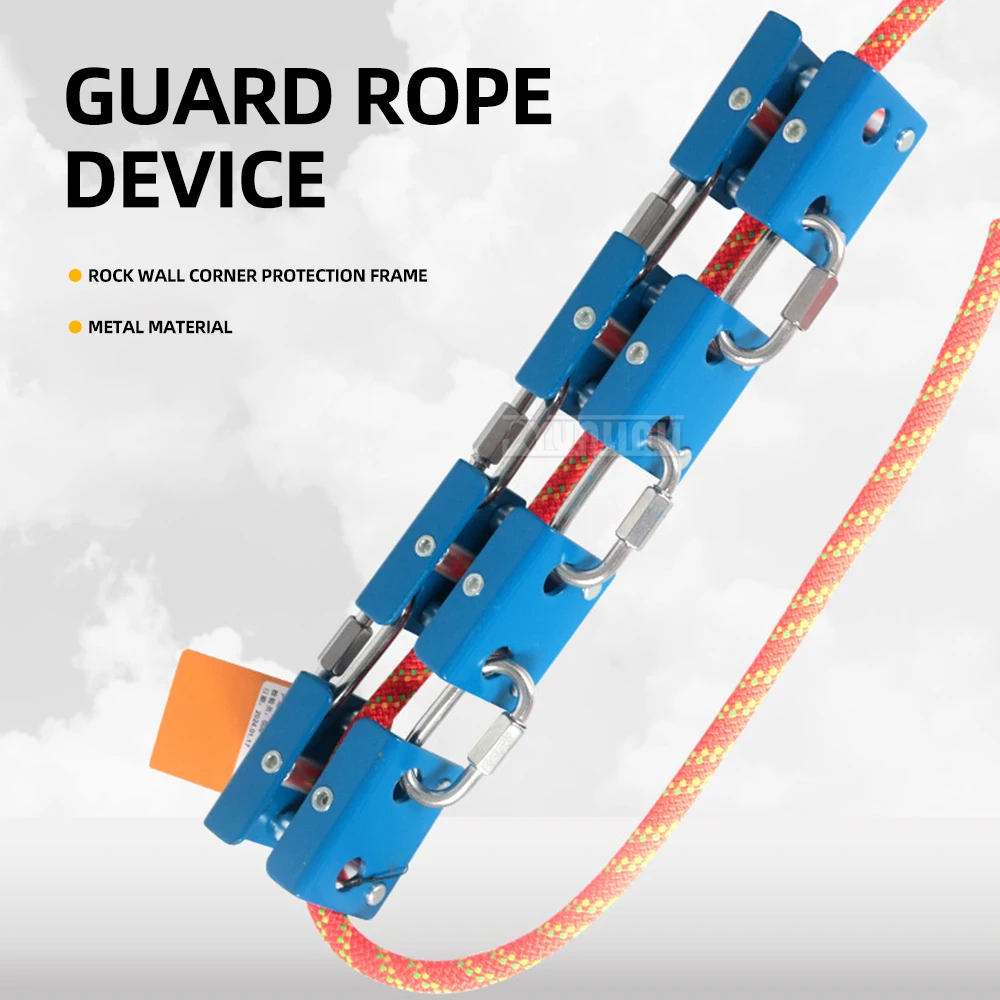 Detachable Safety Rope Wall Corner Pulley Roller Combination Protector - Corner Guard for Secure Rope Management