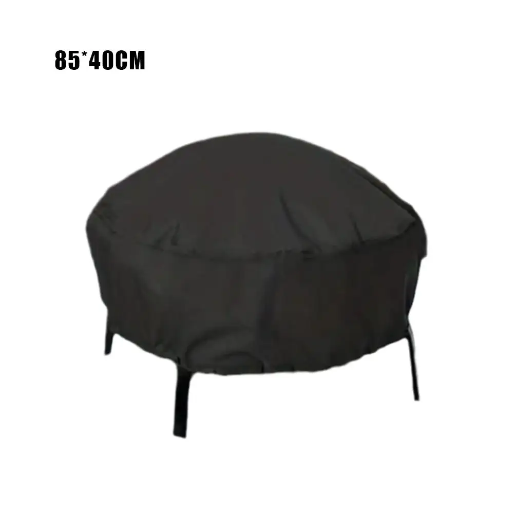 

High-density Waterproof Oxford Cloth Fire Pit Cover Dur-able Lightweight Easy to Pack Cover for Outdoor in Harsh Weather Cover