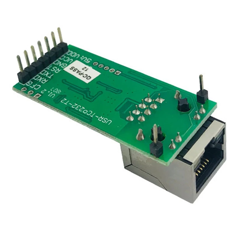 5Pcs USR-TCP232-T2 Tiny Serial Ethernet Converter Module Serial UART TTL To Ethernet TCPIP Module Support DHCP And DNS