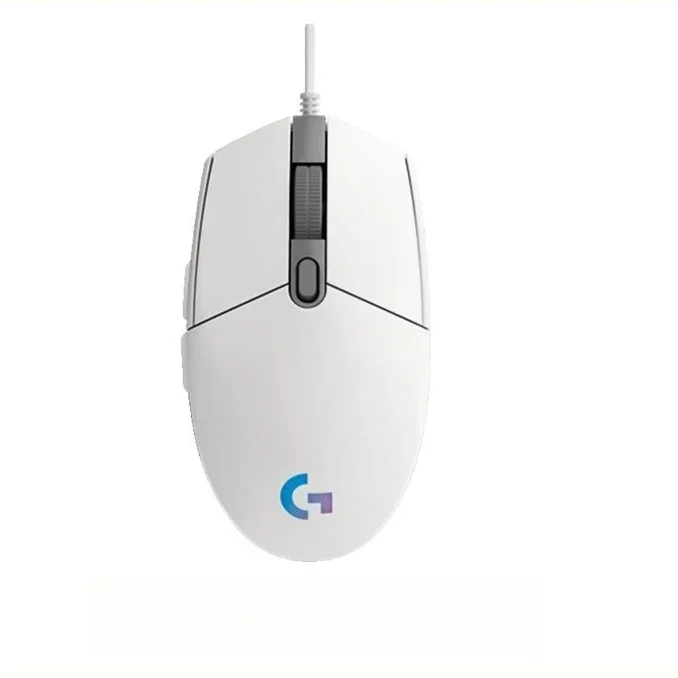 Logitech G102 LIGHTSYNC RGB Gaming Mouse Wired 8000 DPI 6 Programmable Buttons for PC Laptop