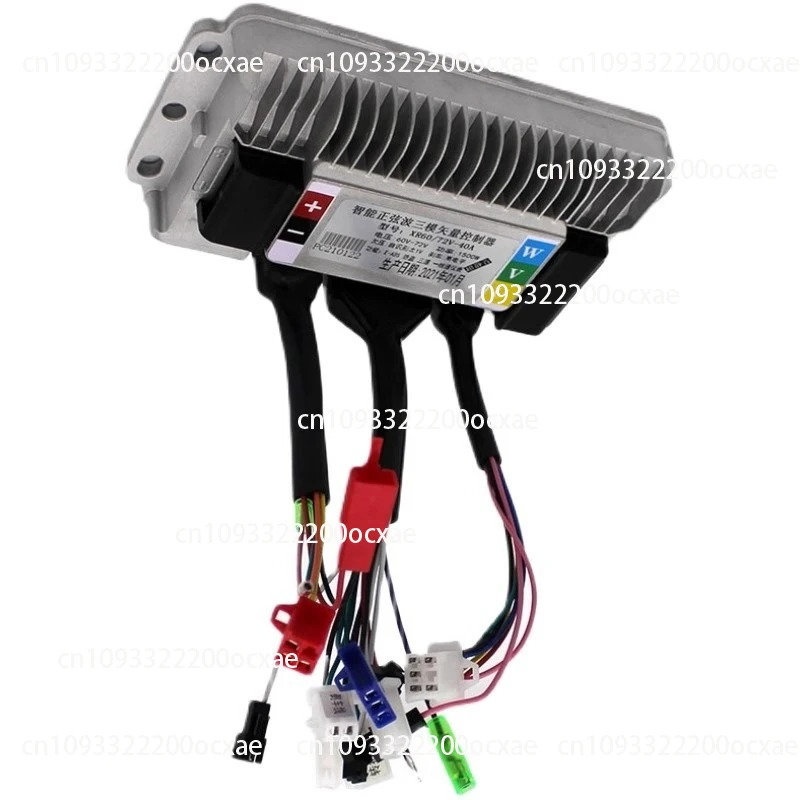 Electric Two-wheeler Brushless Controller 48V, 60V, 72V, 96V Sine Wave Three-mode Silent