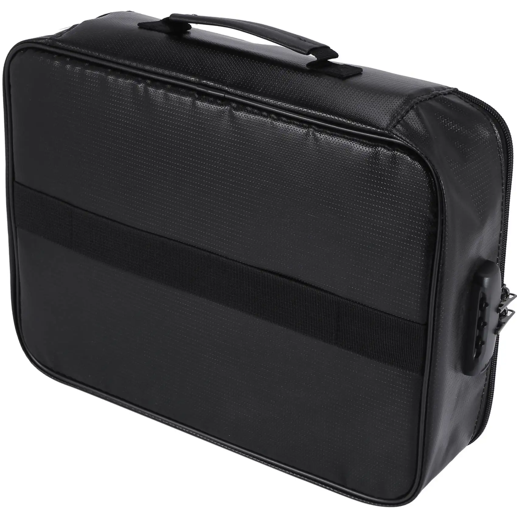 A99X Fireproof Document Storage Lock Bag,Carry Wallet,Multi-Layer Portable Document Storage,Suitable for Important Documents
