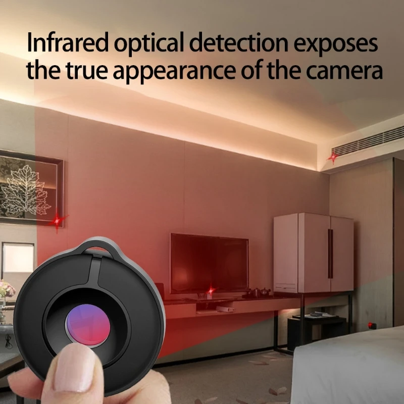 

Многофункциональный инфракрасный детектор для обнаружения невидимых камер, защита конфиденциальности, портативное антишпионское