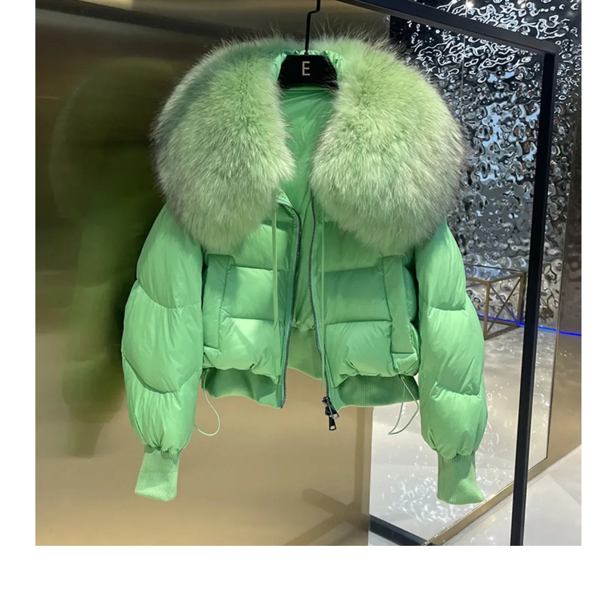 Novo inverno real gola de pele de guaxinim pato branco para baixo jaqueta moda quente grande gola de pele puffer casaco feminino ganso para baixo jaqueta