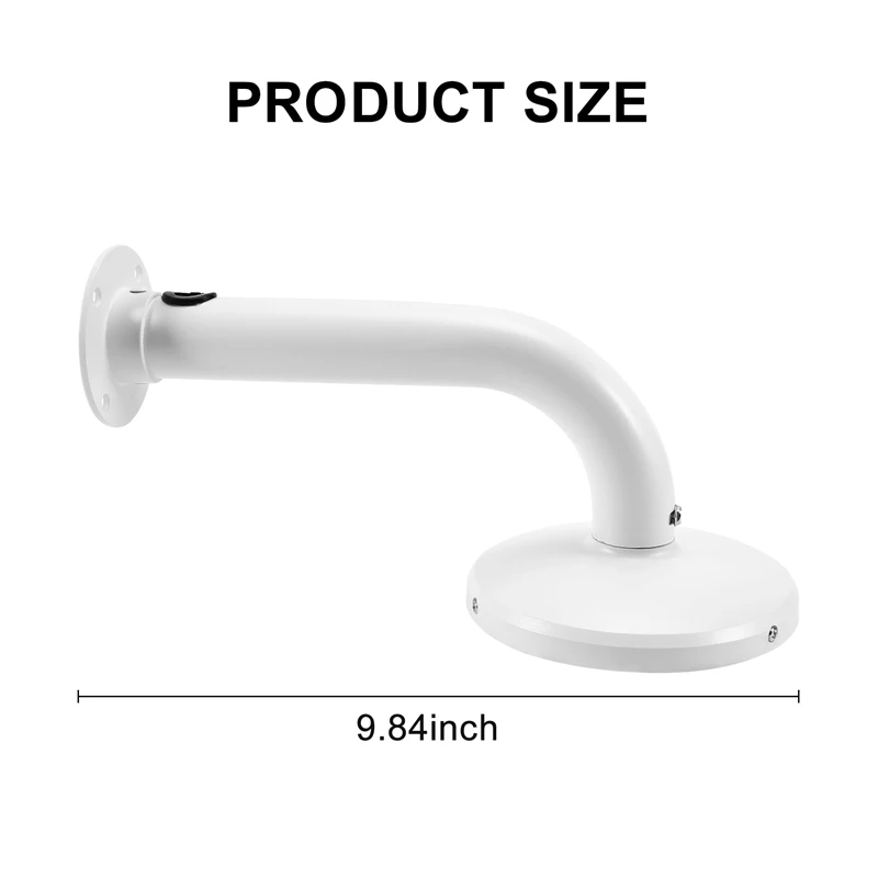 ドームカメラ用ウォールマウント,セキュリティおよび監視用のユニバーサルマウント