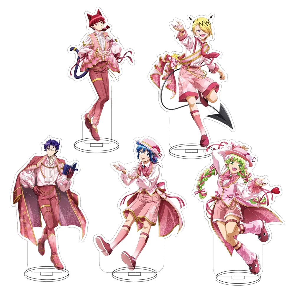 Welcome to Demon School! Iruma-kun 15cm Acrylic Stand Keychain Clara Valac & Iruma Suzuki Collectible Decorations Holiday Gift