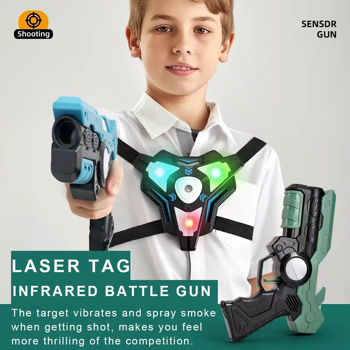 Laser Tag Battle Game Infrared - Laser Tag Set Kids ulasan dan harga