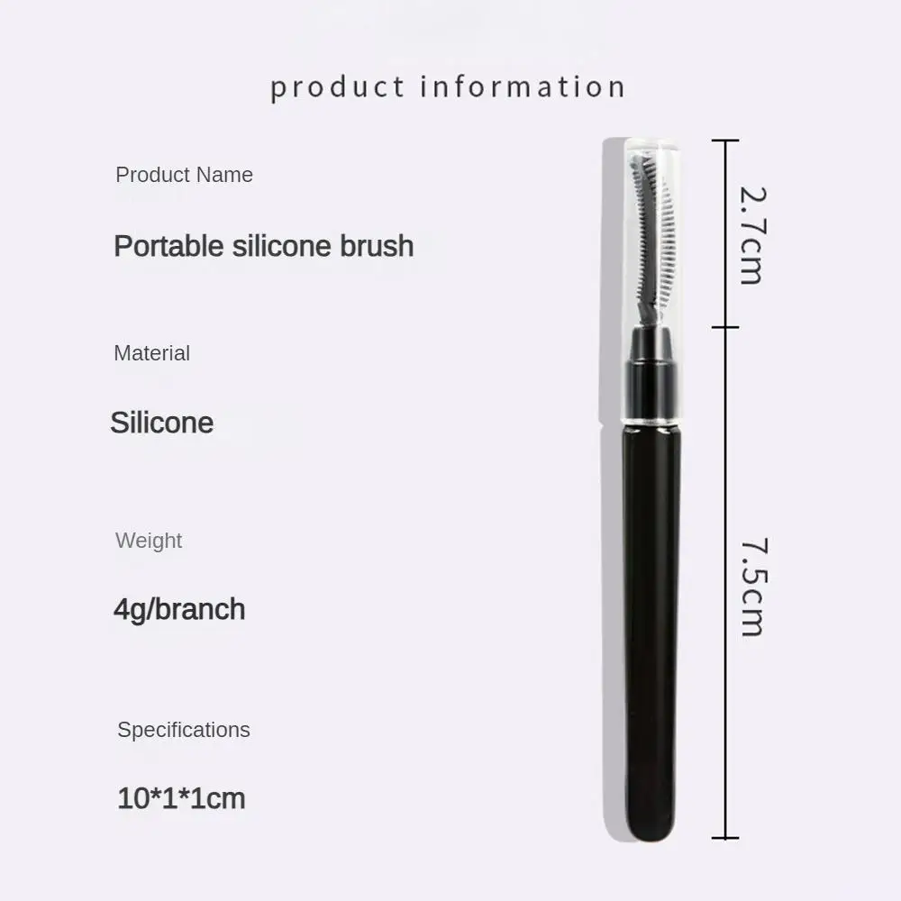 1 ~ 10 Stück tragbare Mascara-Bürste hochwertige Make-up-Bürste Multifunktions-Beauty-Tools reisen multifunktion ale Mascara-Bürste