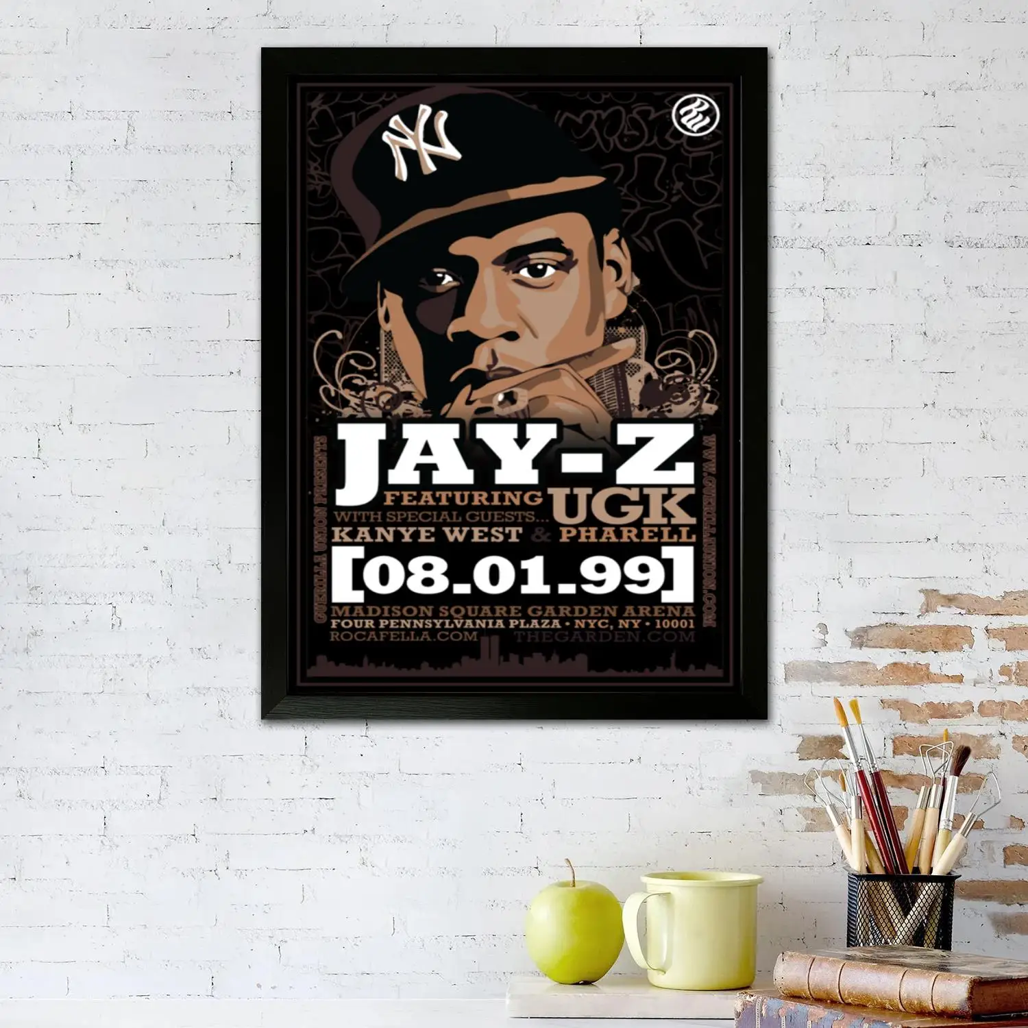 ملصق فني من قماش ugk وطباعة صورة فنية جدارية، ملصقات ديكور غرفة نوم عائلية حديثة، لوحة زخرفية #2