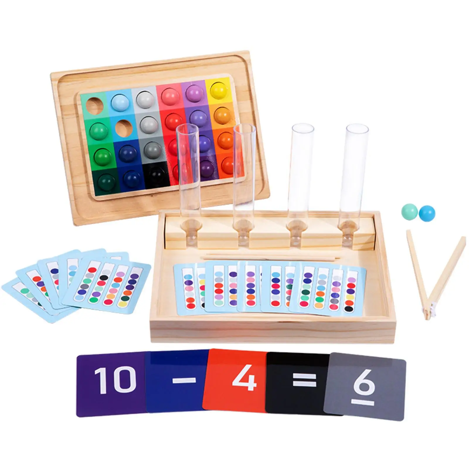 Clip Perlen Reagenzglas Spielzeug Vorschule lernen Spielzeug Regenbogen Clip Perle Puzzle frühe Bildung Spielzeug Farbe Sortier spiel für Kinder Geschenke