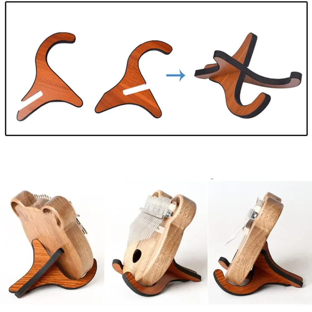 Soverup Wholesale Kalimba Stand Holder Thumb Piano Display  Bracket Rack Accessories Holder Stand Finger Piano Accessories