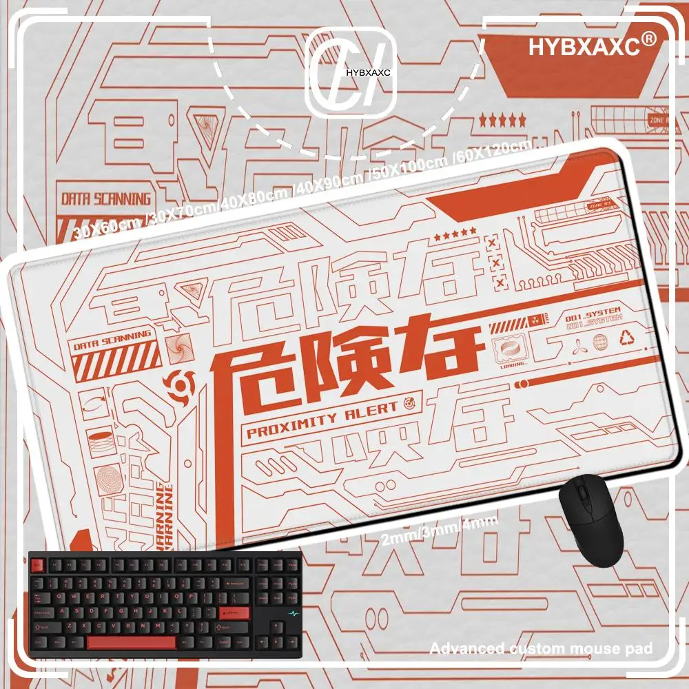 Black and White Mouse Pad Large Computer Gaming Accessories MousePads Desk Mats Carpet Anti-slip Laptop Soft Mice Pad Mouse Mat