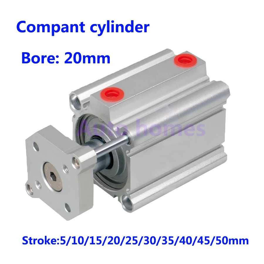 

pneumatic CQMB three axis cylinder with Double Acting guide rod bore 20mm stroke 5/10/15/20/25/30/35/40/45/50mm