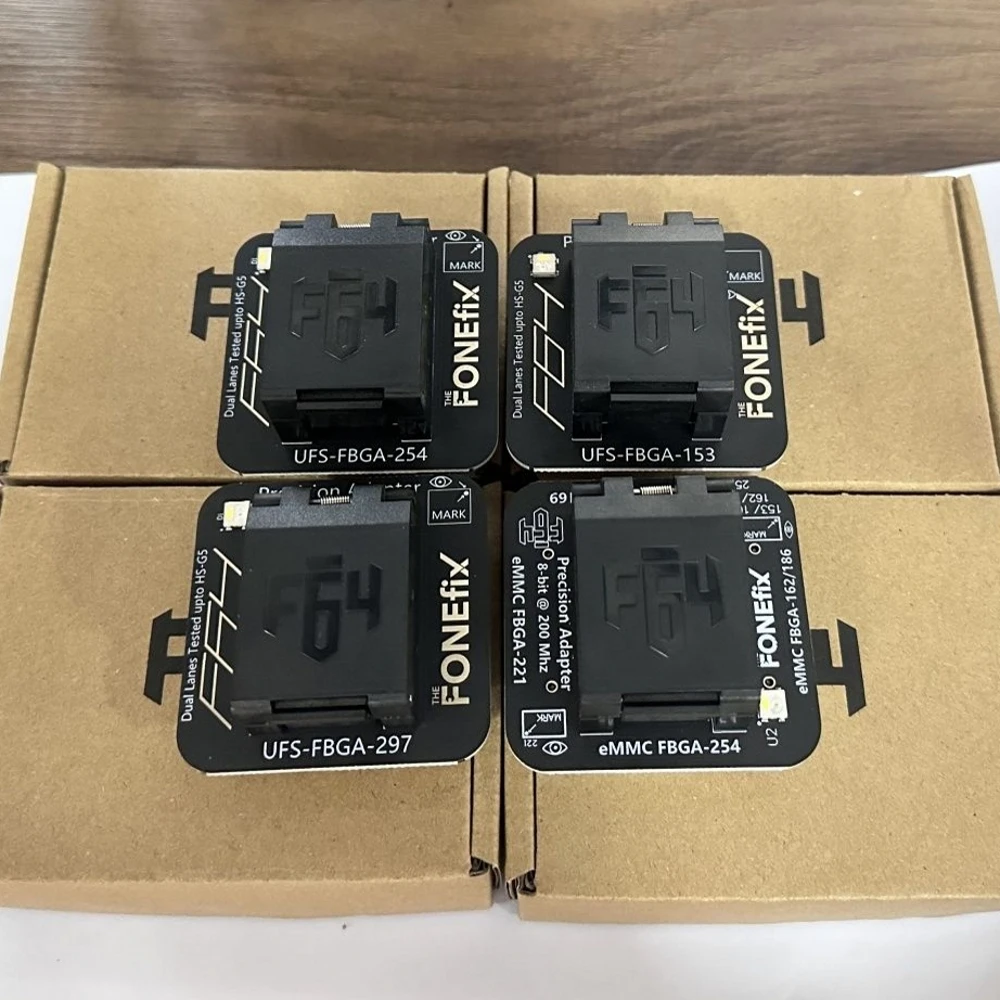 2025 NIEUWE F64 ULTRA FLASH 64 LITE + eMMC 4in1 + UFS 153 + UFS 254 + UFS 297 F64 Box Jtag Flash64 voor Z3X Gemakkelijk JTAG Plus Box