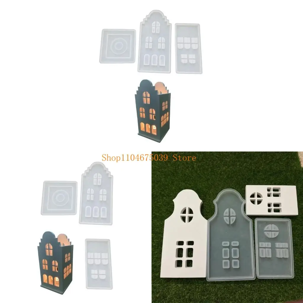 

5asd Creative House Silicone Mold Collection for Enthusiasts and Craft Supplies