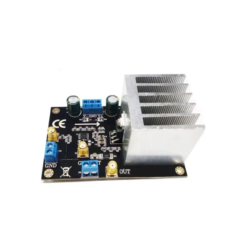 HV High Current Power Amplifier Module, 55V Peak Motor Driver Board, 2A Output, Low Noise, High Slew Rate, Low THD, DIY LM1875