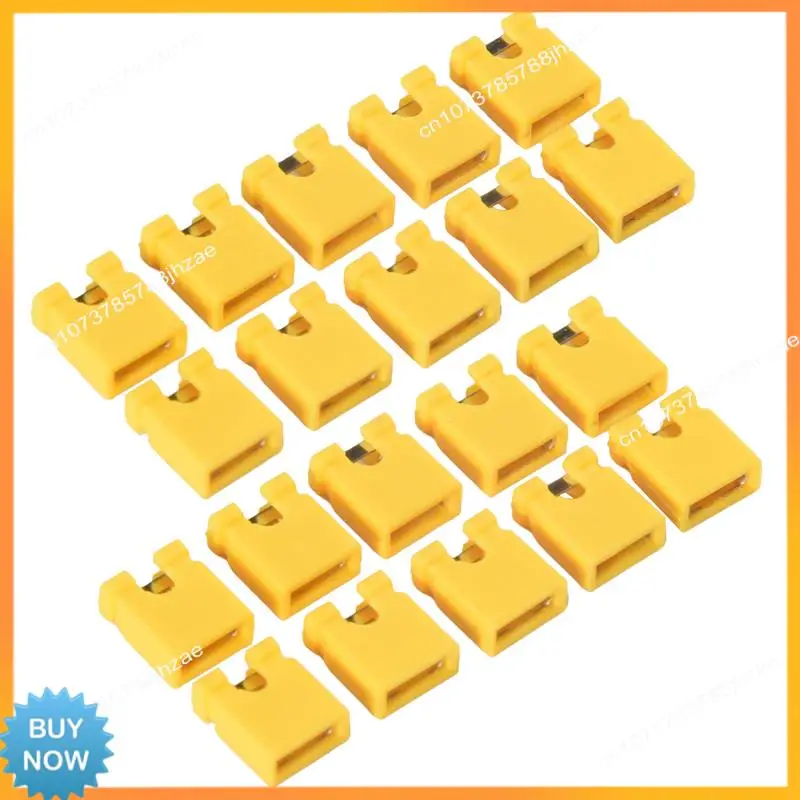 A10R 100Pcs 2.54MM Jumper Cap Open Type Shorting Cap Shorting Block Shorting Cap Socket Pin Header Connection Block