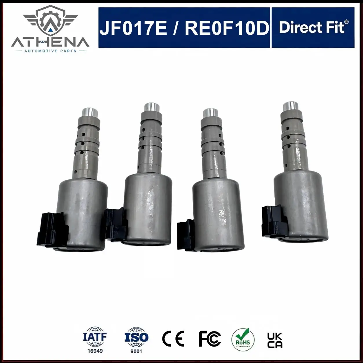 31705-29X0B Комплект из 4 соленоидов JF017E CVT для устранения вибрации и скольжения при переключении передач для Nissan Teana X-Trail Murano RE0F10D