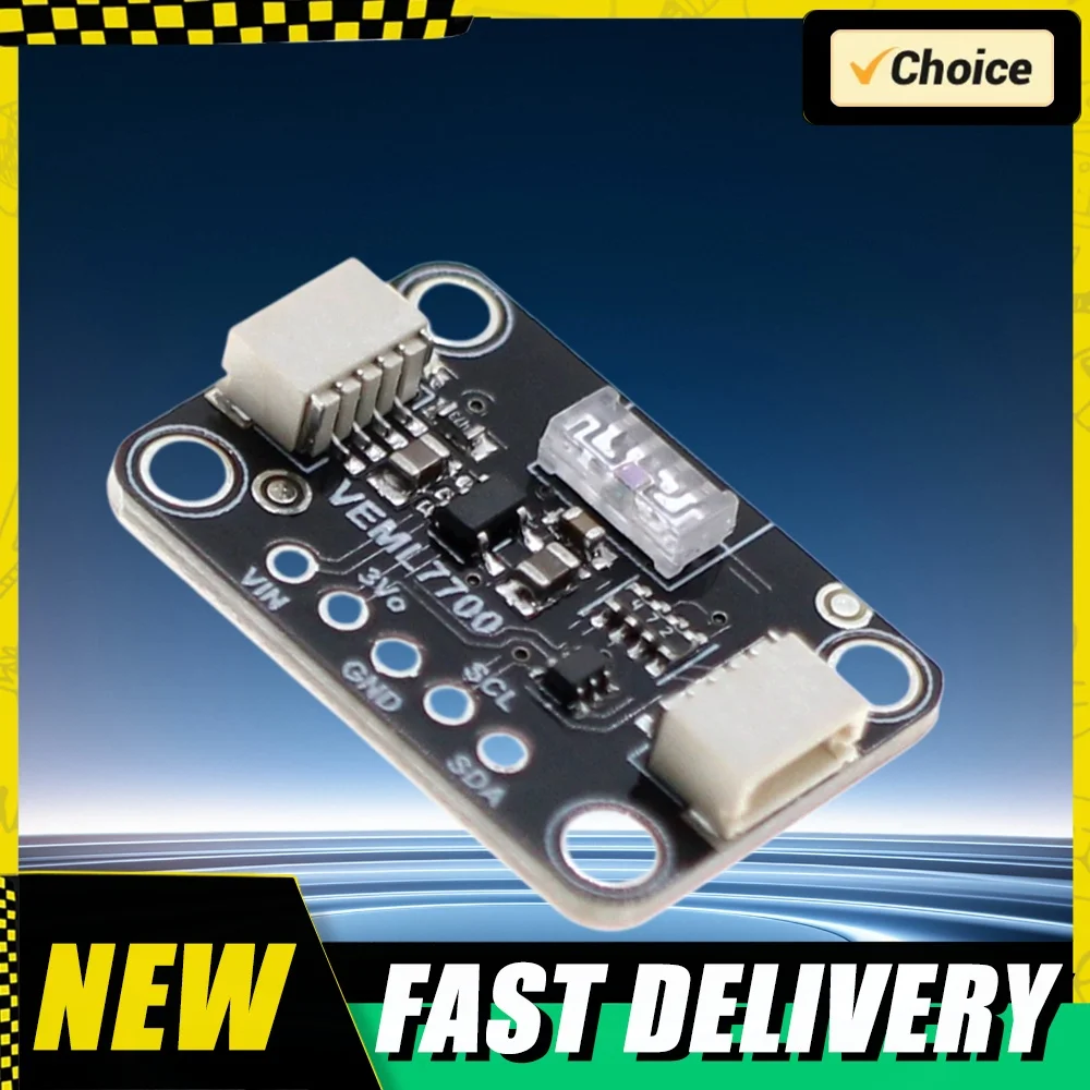 VEML7700 High Precision Ambient Light Sensor 16-Bit I2C STEMMA QT Qwiic 0-120Klx Module 0.0036lx Resolution