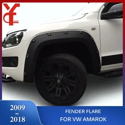 9Inch Fender Flare Car Accessories Mudguard For Volkswagen Amarok 2009 2010 2011 2012 2013 2014 2015 2016 2017 2018 Double Cabin