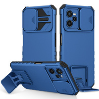 Sliding Camera protect Kick Stand case For Realme 9i C35 C31 C25y C21Y C21 C20 C17 C11 C15 C3 5 5i Hard Holder Cover