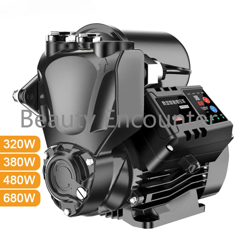 Booster Pump Pumping Self-priming Pump Automatic Silent Water Heater Tap Water Booster Pump 320W/380W/480W/680W 220V