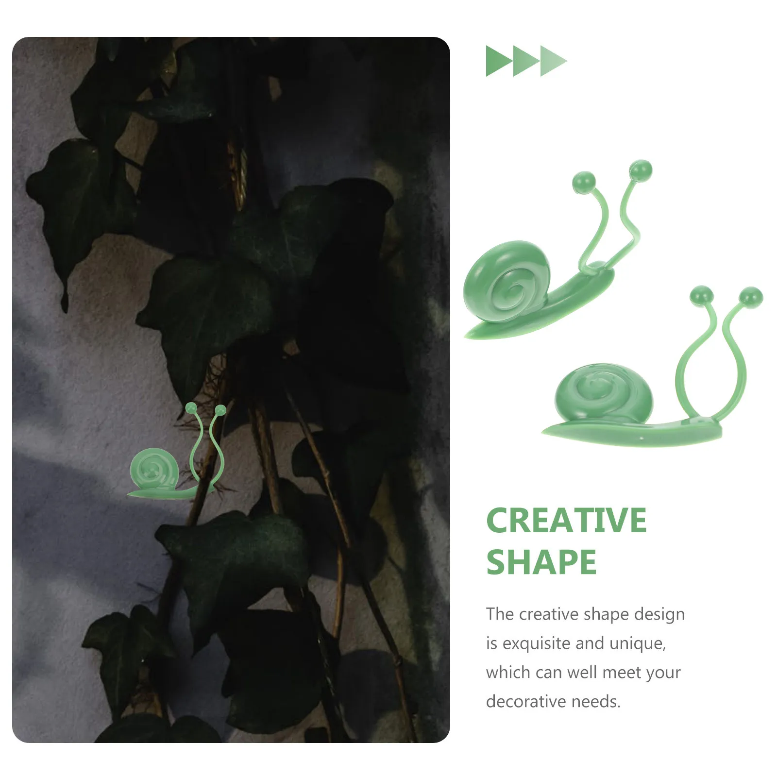 20Pcs Garden Plant Climbing Holder Plastic Fixing Clips Wall Vines Traction Support Tool Vines Holder Plant Fixing Clip