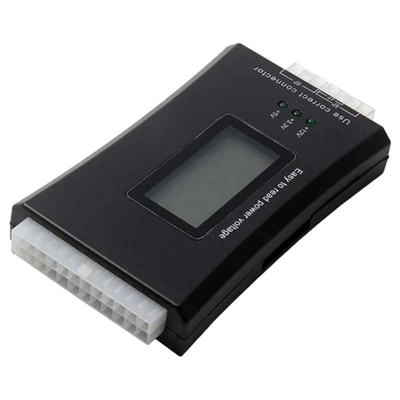 E56B Power Supply Tester, Digital Readout Power Supply Chacker For Computer Host Power Testing Power Supply Testing