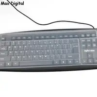 Cubierta Universal de silicona a prueba de polvo para teclado de ordenador, Protector de piel para teclado