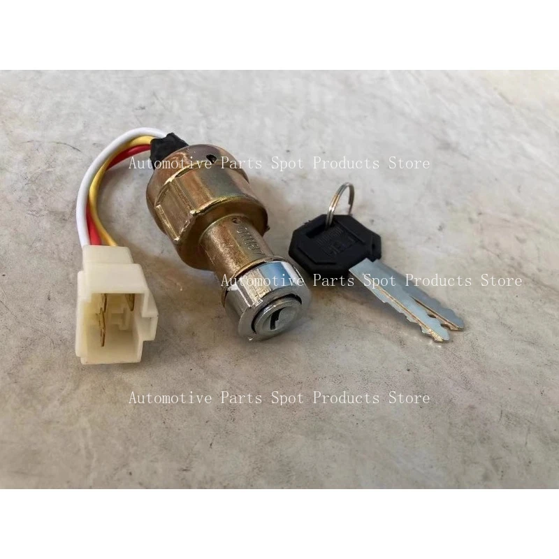 

Для вилочного погрузчика TCM Heli, электрический дверной замок, переключатель зажигания, пусковой переключатель K411F, трехпроводной, четыре провода