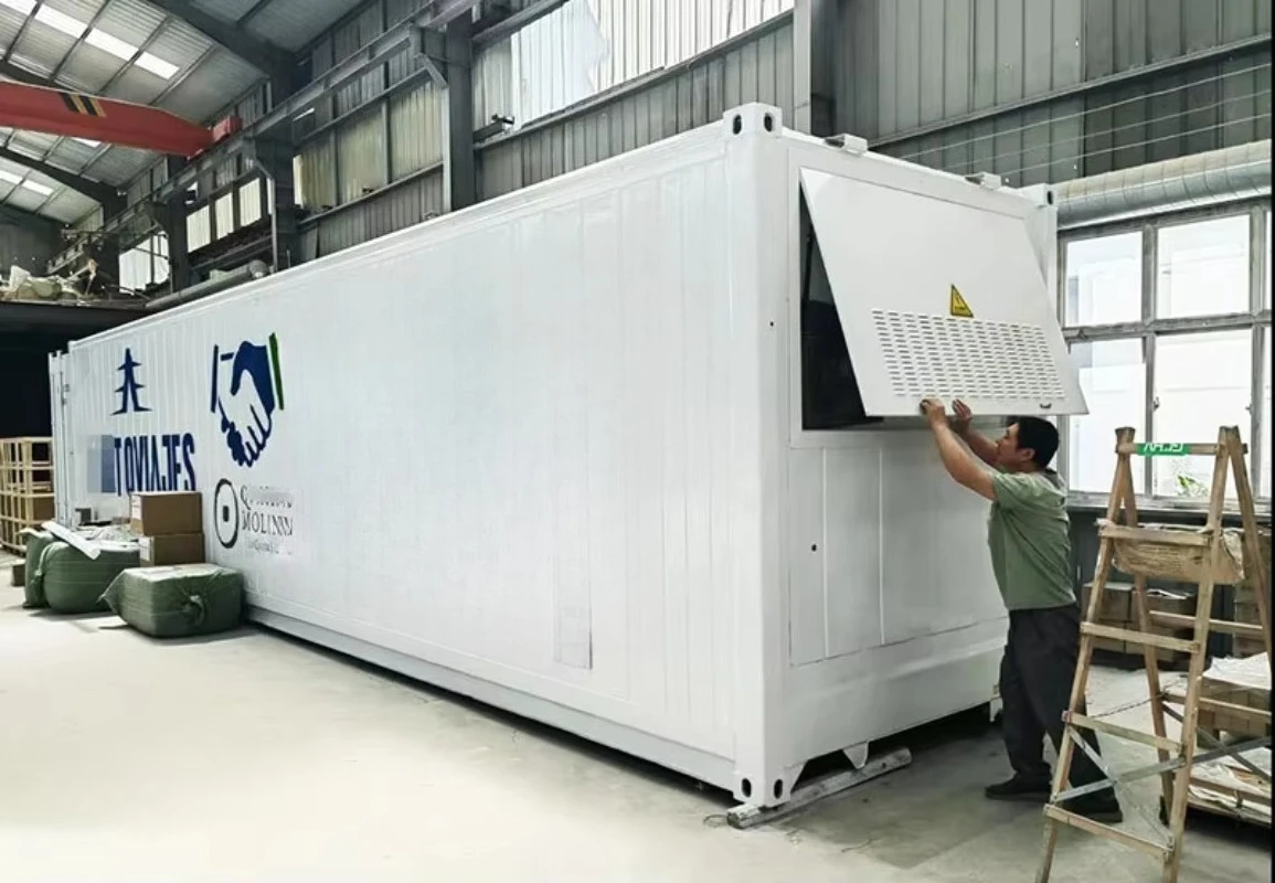 حاوية الزراعة الذكية حاوية الزراعة المائية حاوية المزرعة حاويات شحن الزراعة العمودية