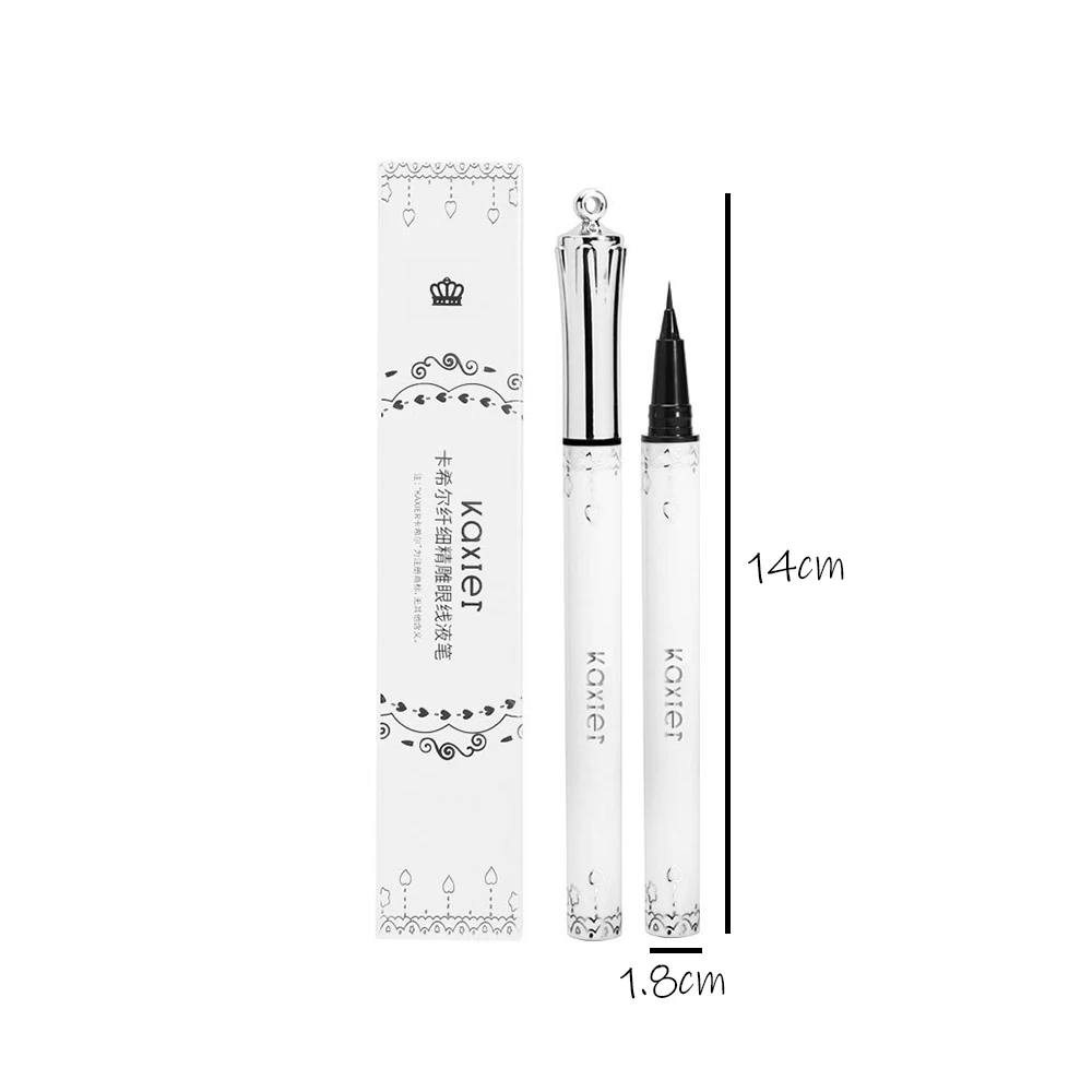 0.02Mm Vloeibare Eyeliner Schoonheid & Gezondheid Zwarte Vrouwen Eyeliner Pen Ultra-Fijne Franse Eyeliner Gel Potlood Beginner Make-Up