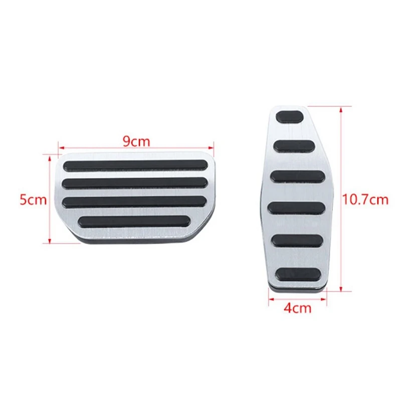 Car Accelerator Brake Foot Pedals Covers For Suzuki Jimny 2010 2011 2012 2013 2014 2015 2016 2017 2018 2019 2020