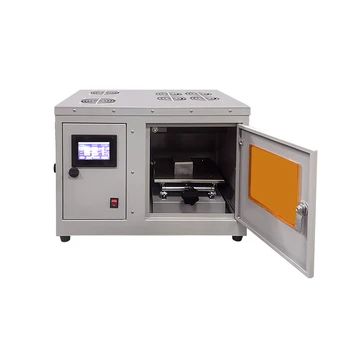 Timing UV LED Curing Oven With Air Cooling System 200*200MM Chamber Fan Cooled 365nm LED UV Light Curing Box
