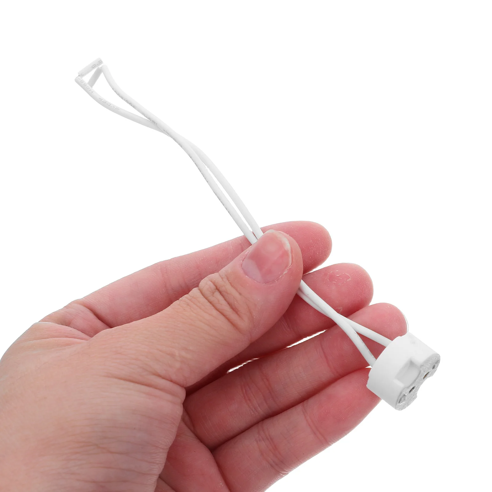 

30Pcs Ceramic Lamp Socket Adapter .3 Gu5.3 Mr16 Heat Dissipation Durable for Various Lighting Needs Ceramic Light Socket