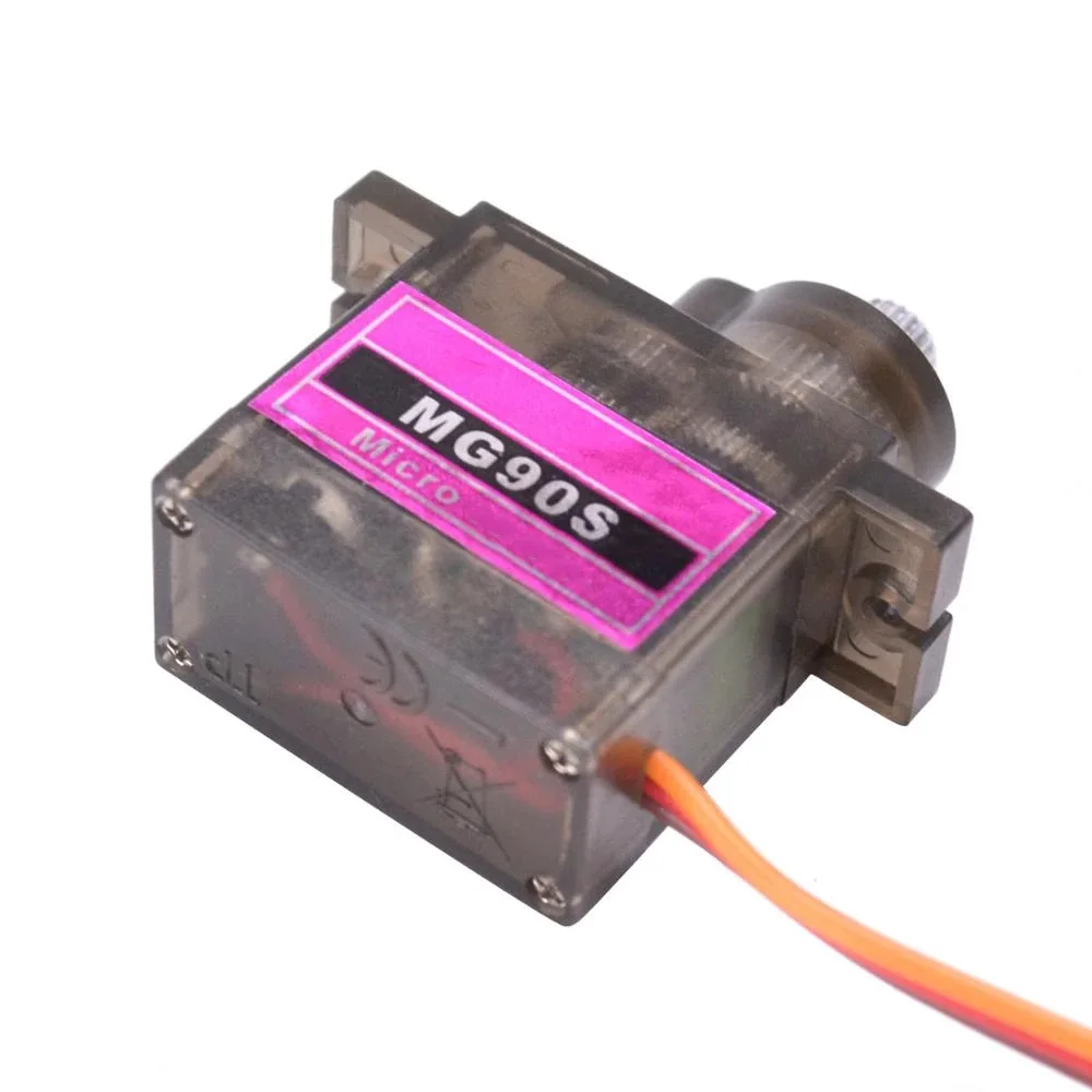 5/10/ PCS MG90S All metal gear  9g Servo SG90 Upgraded version For Rc Helicopter Plane Boat Car MG90 9G Trex 450 RC Robot
