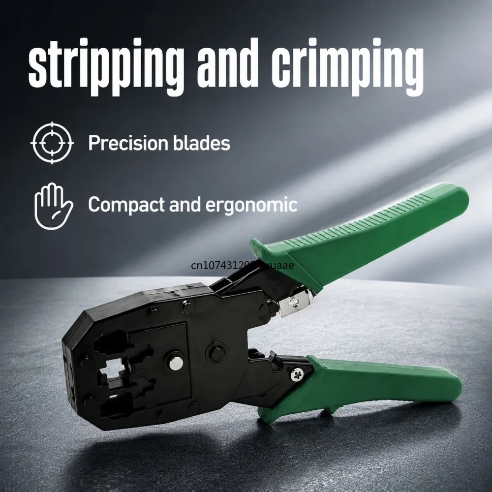 RJ45 Crimper RJ11 RJ45 Crimping Tool Ethernet Network LAN Cable Crimper Cutter Stripper Plier for 6P 8P RJ11 RJ12 RJ45