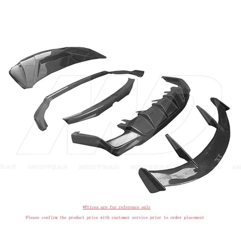 Carbon Fiber Rear Middle Spoiler for 2015-2018 Lexus Nx200 Nx300