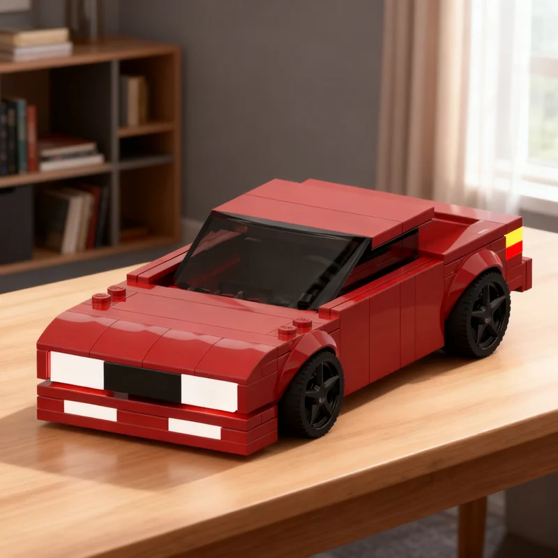 154pcs MOC city Champions VW Corrado Model Building Blocks Toy Education Birthday Creative Assemble Idea Collection 3D Brick