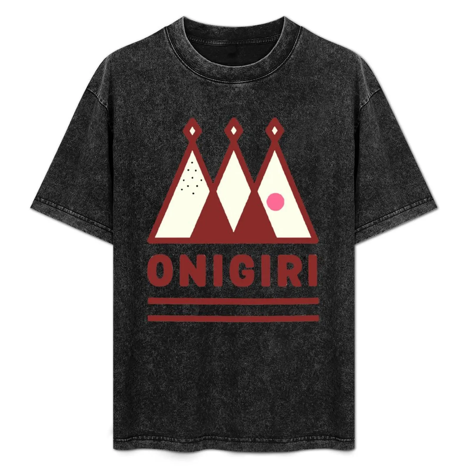 Camiseta Fruits Basket Onigiri, camiseta básica de manga corta de mezcla de algodón