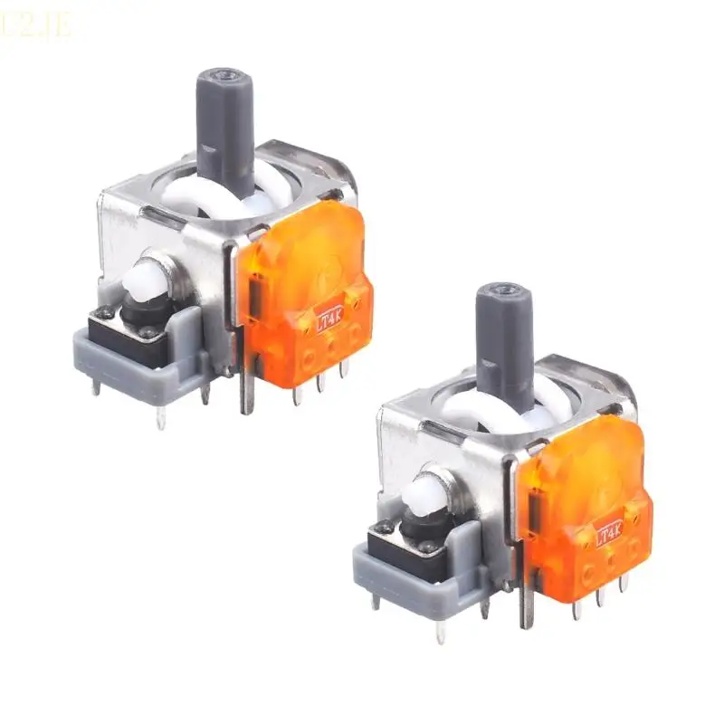 U2JE 2PCS TMR HALLYSTICKS لـ P4/P5/NSP/XB1 GAMEPADS تحكم دقيق