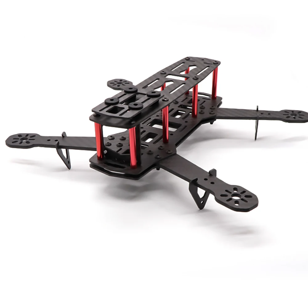 Carbon Fiber Quadcopter Frame Kit, Braço para ZMR250 QAV250 FPV Drone, 250mm com braço de 3mm ou 4mm