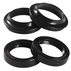 Motorcycle Front Shock Absorber Fork Damper Oil Seal & Dust Cover For GILERA 200 RUNNER VXR 4T 2008-2012 300 NEXUS 2009-2014