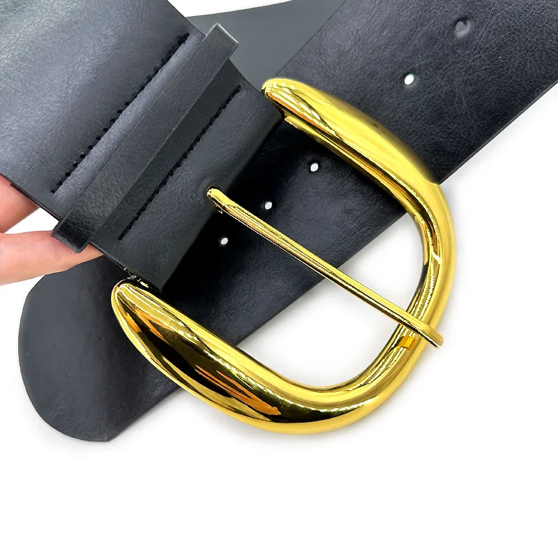 Women Cummerbund Coat Waistband Dress Belts, Wide PU Leather Corset for Ladies