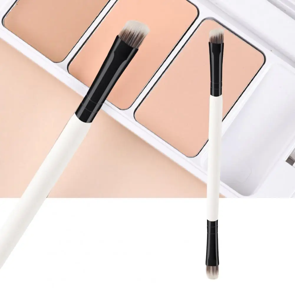 Cosmetic Brush  Useful Convenient Lightweight  Double-ended Makeup Brush for Girl