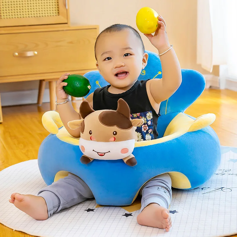 유아용 학습 좌석 신생아용 소파 앉는 자세, 낙상 방지 편안한 장난감, 조기 교육 좌석