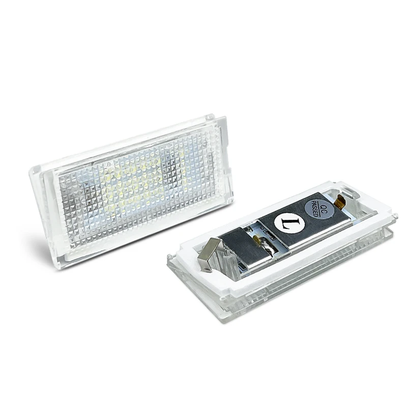 2Pcs LED License Plate Light For BMW E46 4-Door/5-Door Touring 1998 1999 2000 2001 20002 2003 2004 2005 Replace OEM 51138236269