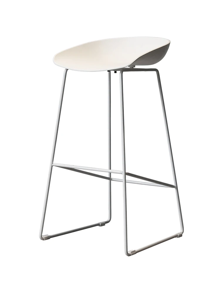 YY Nordic Modern Minimalist Creative Bar Chair Bar High Chair Front Desk Stool