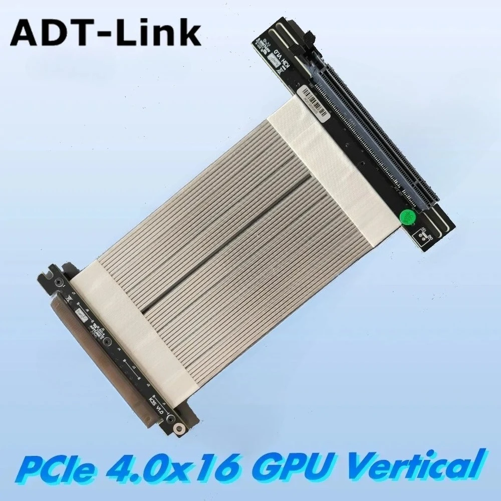 Brand Universal Vertical ATX PCI Express 4.0 X16 Gen4 Riser Extender RTX 4090 PCI-E 16x 4.0 Graphics Server ATX Case Riser Cable