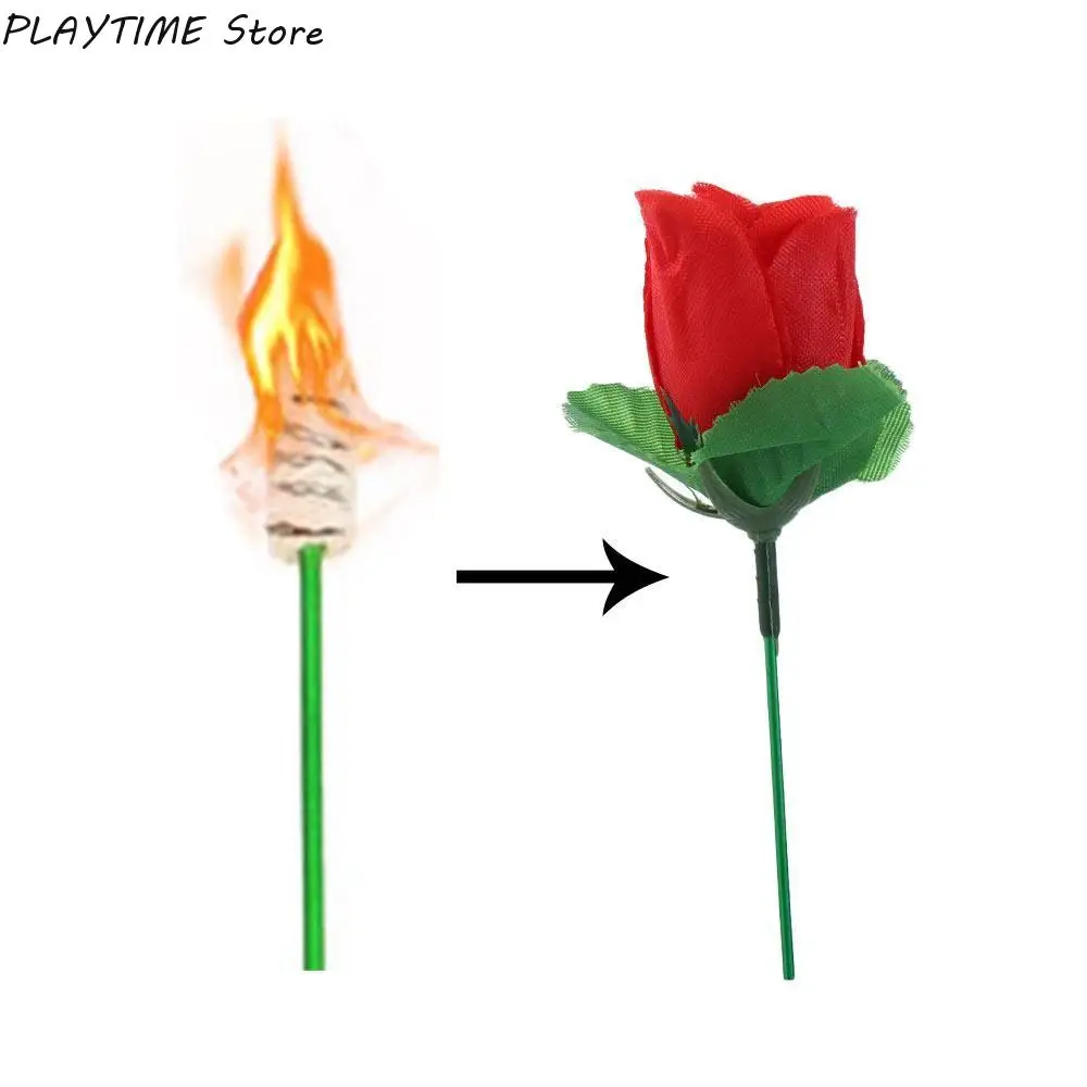 Rose Fun Trash Magic Trick, Torches, Prank Joke, Mystical Toy, Nouveauté, Surprise, Fun Present, Change Trash